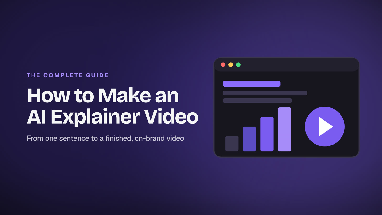 How to make an AI explainer video: animated explainer scenes made with ClipMovi